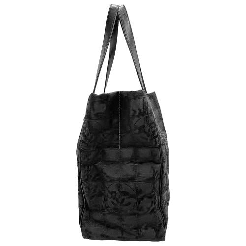 CHANEL シャネル A15991 ニュートラベルライン トートバッグMM【中古】