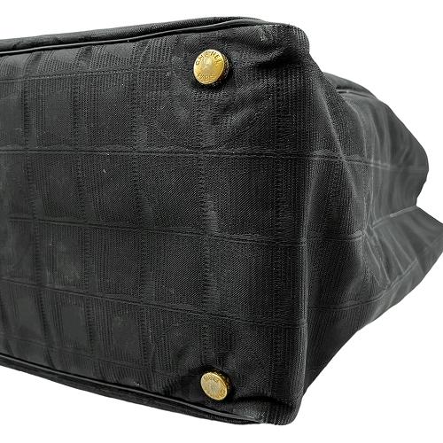 CHANEL シャネル A15991 ニュートラベルライン トートバッグMM【中古】