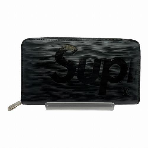 Louis Vuitton ルイヴィトン Supreme シュプリーム M67723 エピ ジッピーオーガナイザー コラボ ノワール ブラック 財布  【中古】